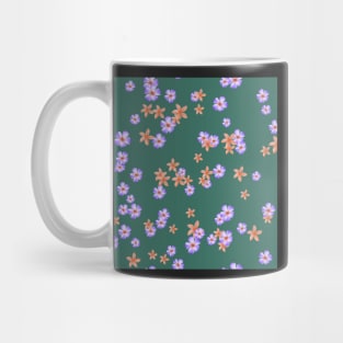 Gentle pattern with pink tropical flowers Mug